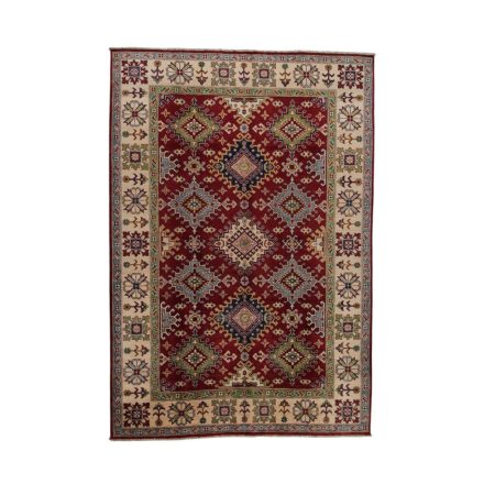 Kazak rug 202x295 handmade Afghan rug for living room