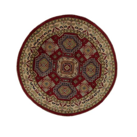 Kazak round rug 202x200 handmade carpet