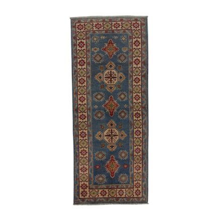 Kazak runner rug 77x192 handmade Afghan rug for hallway