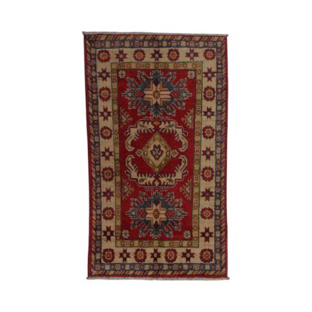 Kazak oriental rug 71x126 handmade carpet