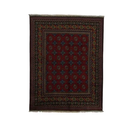 Oriental rug Aqcha Bukhara 152x193 handmade afghan carpet