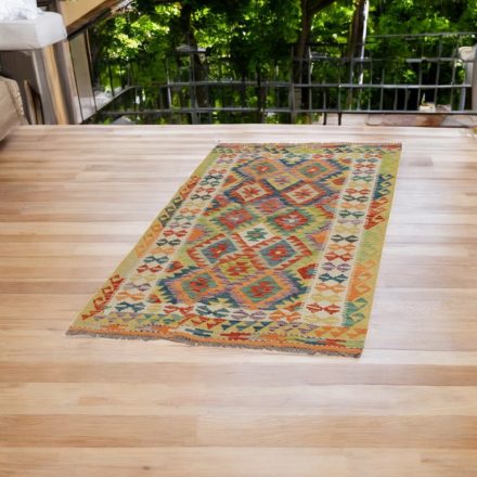 Afghan hand woven Kelim runner rug 109x191 Maimana Kilim rug