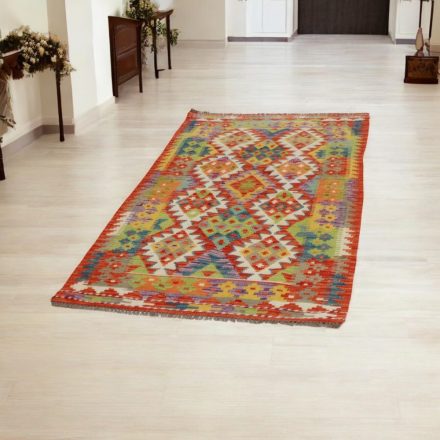 Kilim rug Chobi 104x200 afghan hand woven Kelim