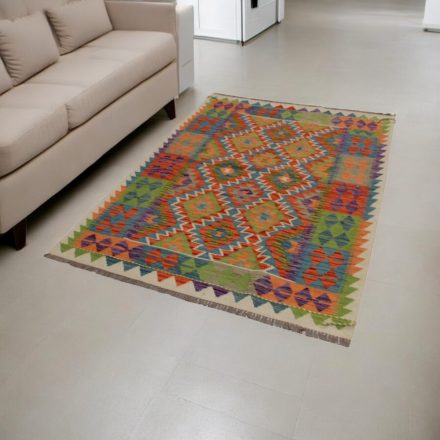 Kilim rug Chobi 127x182 afghan hand woven Kelim