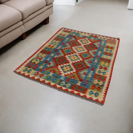 Kilim rug Chobi 123x166 afghan hand woven Kelim