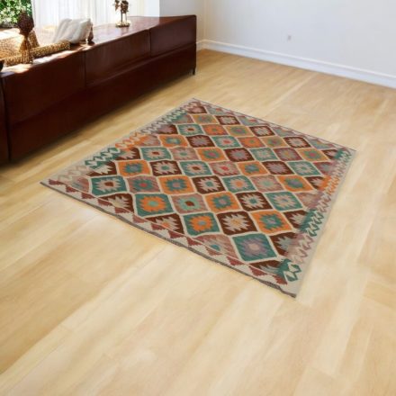 Afghan hand woven Kelim 153x201 Maimana Kilim rug