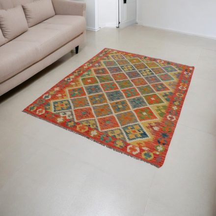 Chobi Kelim rug 150x201 hand woven wool Kilim