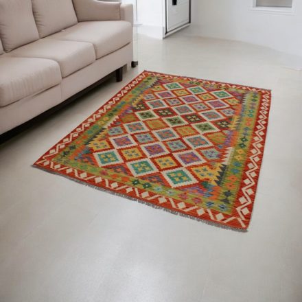 Chobi Kelim rug 154x198 hand woven wool Kilim