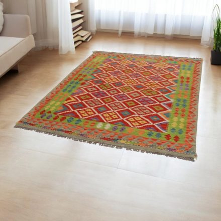 Chobi Kelim rug 153x198 hand woven wool Kilim