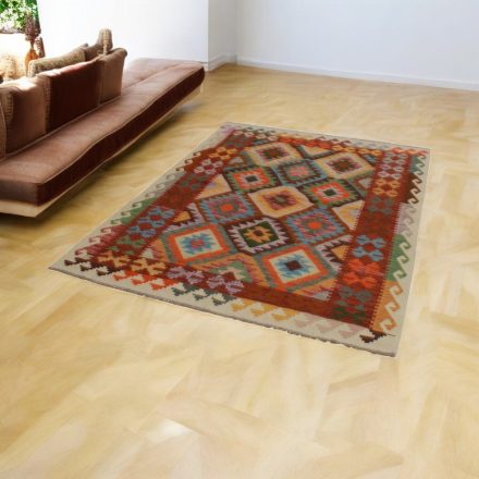 Afghan hand woven Kelim 145x205 Maimana Kilim rug