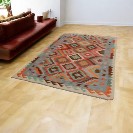 Ethnic Kilim rug Chobi 172x251 hand woven afghan rug