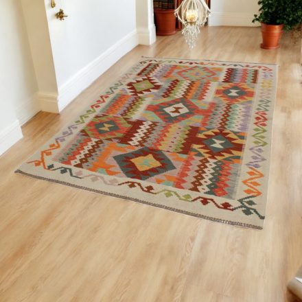 Chobi Kelim rug 170x241 hand woven wool Kilim