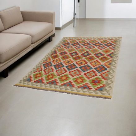 Chobi Kelim rug 146x199 hand woven wool Kilim