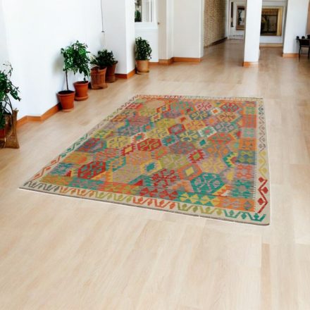 Afghan Kelim Chobi 205x295 hand woven Kilim rug