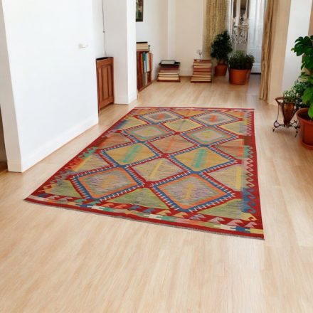 Ethnic Kilim rug Chobi 202x297 hand woven afghan rug