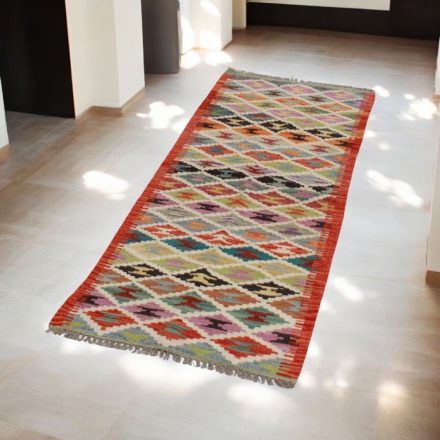 Chobi Kelim runner rug 60x180 hand woven wool Kilim