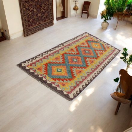 Chobi Kelim runner rug 78x209 hand woven wool Kilim