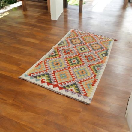 Afghan Kelim runner rug Chobi 82x203 hand woven Kilim rug