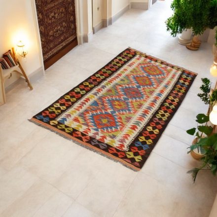 Afghan Kelim runner rug Chobi 78x197 hand woven Kilim rug