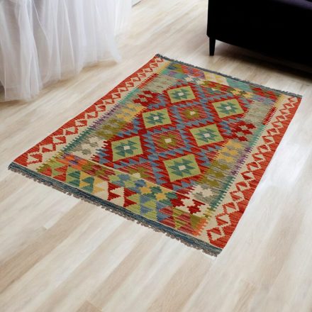 Wool Kilim rug Chobi 106x151 hand woven afghan Kelim rug