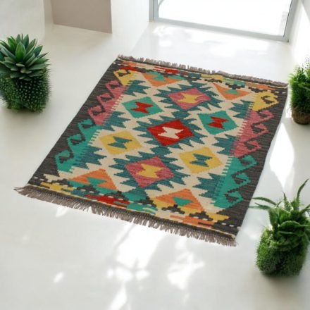 Kilim rug Chobi 64x82 afghan hand woven Kelim