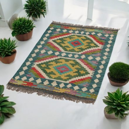 Kilim rug Chobi 62x82 afghan hand woven Kelim