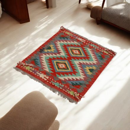 Afghan hand woven Kelim 63x92 Maimana Kilim rug