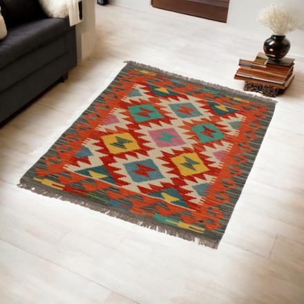 Chobi Kelim rug 62x85 hand woven wool Kilim