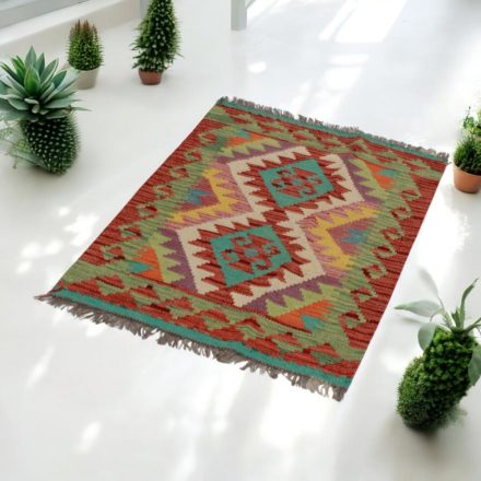 Afghan hand woven Kelim 65x93 Maimana Kilim rug