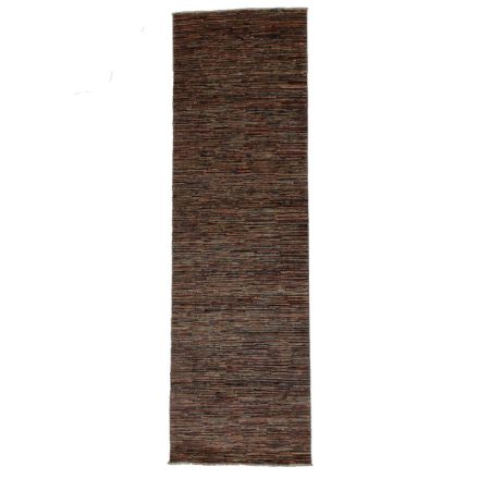 Gabbeh runner carpet 90x300 handmade modern rug for hallway