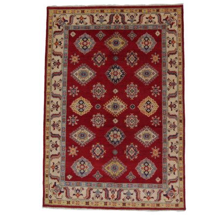 Kazak oriental rug 167x239 handmade afghan carpet for living room