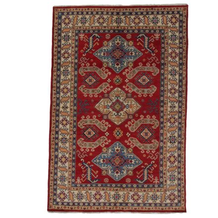 Kazak oriental rug 181x271 handmade afghan carpet for living room