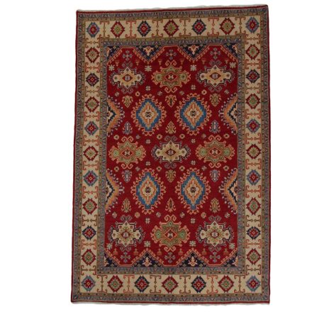 Kazak oriental rug 184x274 handmade afghan carpet for living room