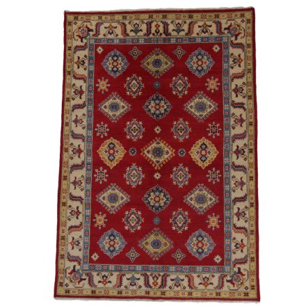 Kazak oriental rug 168x245 handmade afghan carpet for living room