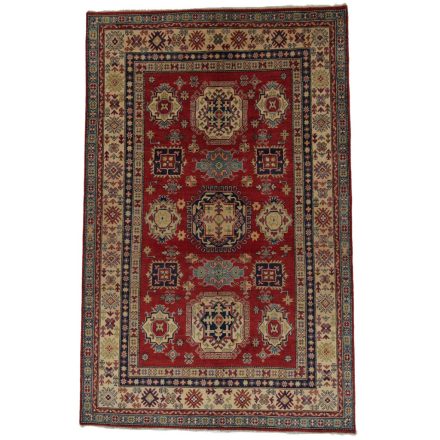 Kazak oriental rug 172x266 handmade afghan carpet for living room