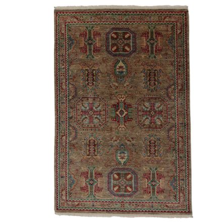 Kazak oriental rug 126x190 handmade afghan carpet