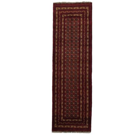 Afghan runner carpet Khojaroshnai 90x290 handmade oriental carpet for hallway