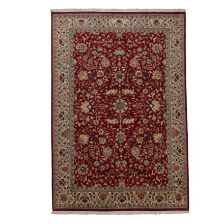 Isfahan rug 214x312 handmade Persian carpet for the living room