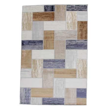 Modern carpet grey blue brown SAMI 140x200 modern rug for living room or bedroom