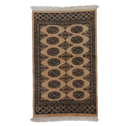 Pakistani rug beige Bokhara 76x123 handmade oriental rug