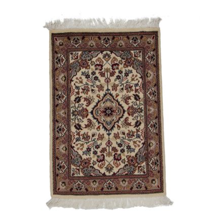 Isfahan persian rug 64x95 handmade iranian carpet