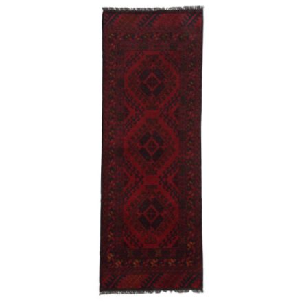 Oriental carpet 49x143 handmade Afghan wool carpet