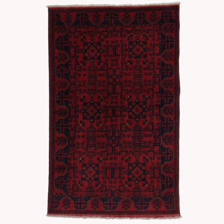 Oriental carpet 59x92 handmade Afghan wool carpet