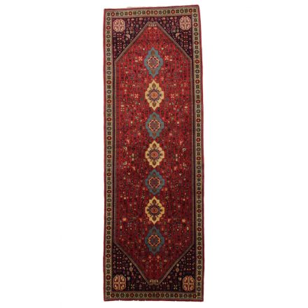 Persian runner carpet Abadeh 101x298 handmade iranian rug for hallway