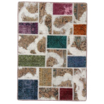 Design carpet multicolour Patchwork 100x145 living room carpet