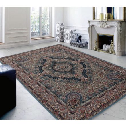 Persian rug blue TABRIZ 200x300 quality living room carpet of acrylic