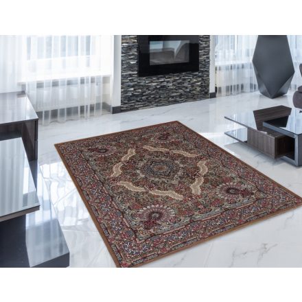 Persian rug brown MEDALION 140x200 High quality acrylic carpet