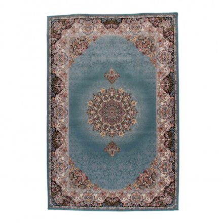 Persian carpet turquoise Tabriz 140x200 quality rug made of acrylic