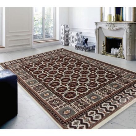 Persian rug cream BOKHARA 200x300 exclusive living room carpet of acrylic