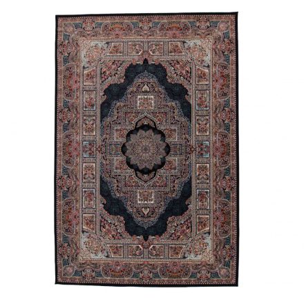 Persian carpet blue Tabriz 140x200 exclusive rug made of acrylic